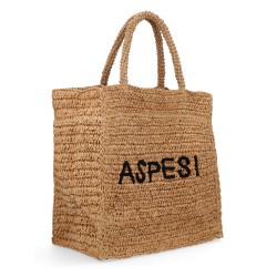 SHOPPER BAG WITH EMBROIDERY