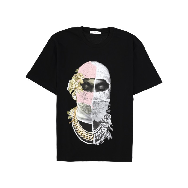 "NEWSPAPER MASK" T-SHIRT