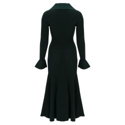 MIDI DRESS WITH CUT-OUT