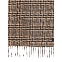 PRINCE OF WALES PATTERN SILK SCARF