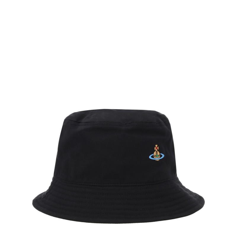 BUCKET HAT WITH "ORB" DETAIL