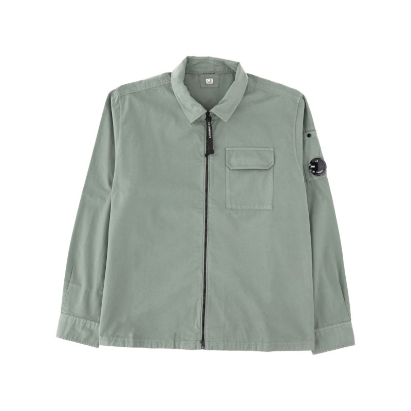 ZIPPERED OVERSHIRT