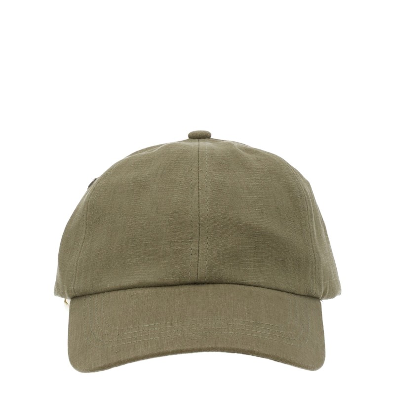 LINEN BASEBALL CAP