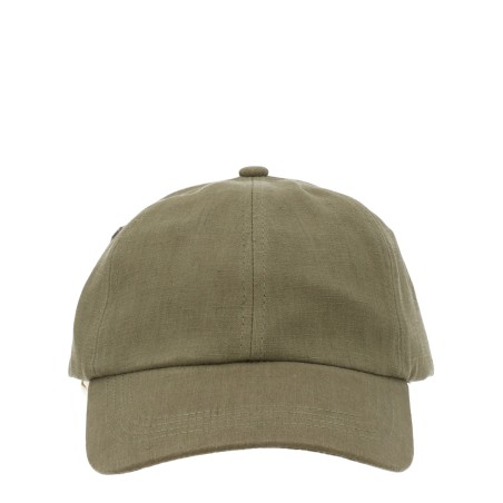 LINEN BASEBALL CAP