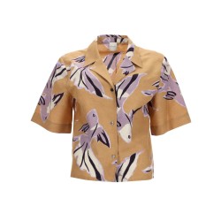 COTTON AND SILK SHIRT