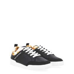 SNEAKER CON LOGO E MOTIVO "WEAVE"