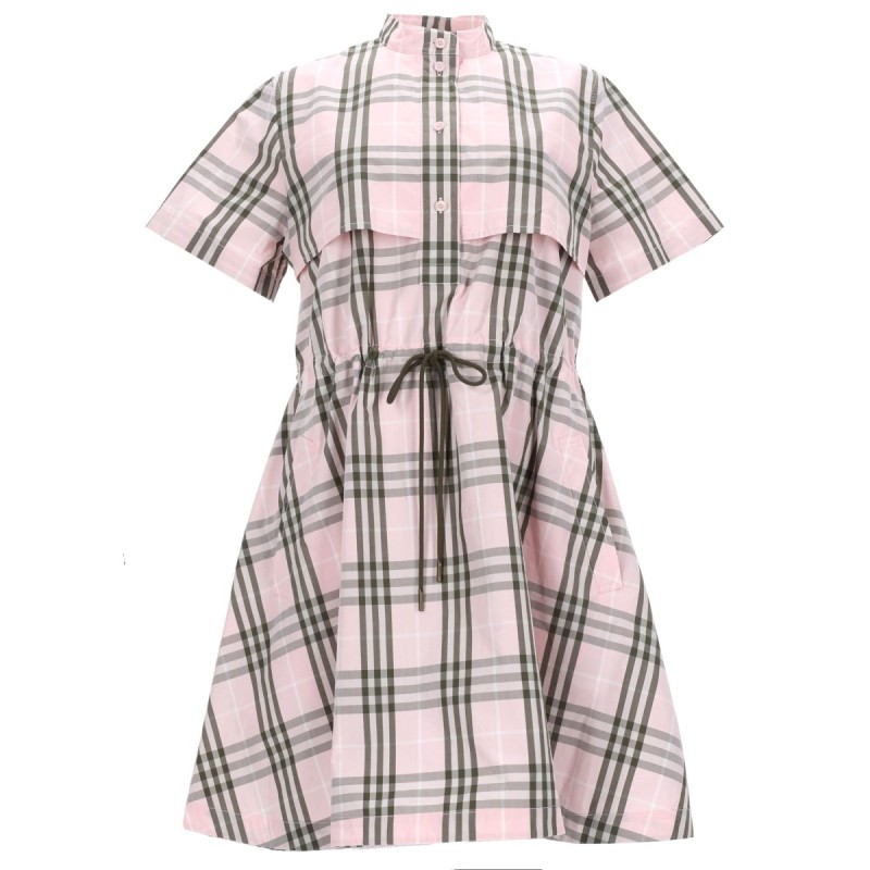 COTTON "CHECK" DRESS