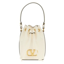 "VLOGO SINGATURE" MINI BUCKET BAG
