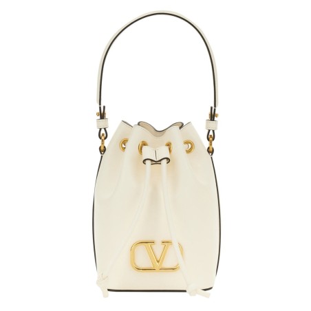 "VLOGO SINGATURE" MINI BUCKET BAG