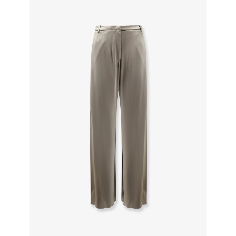 Satin trousers