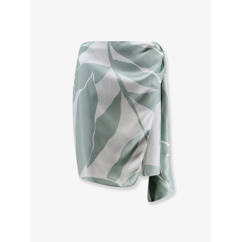 Mxmstrano silk pareo skirt