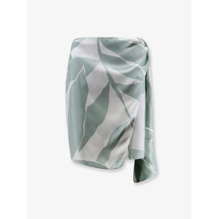 Mxmstrano silk pareo skirt