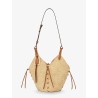 Losange raffia shoulder bag