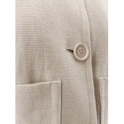 Smmdattero linen and cotton jacket