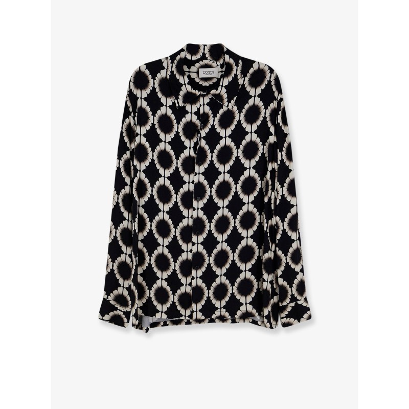 Boxy Fit viscose shirt