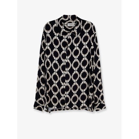 Boxy Fit viscose shirt