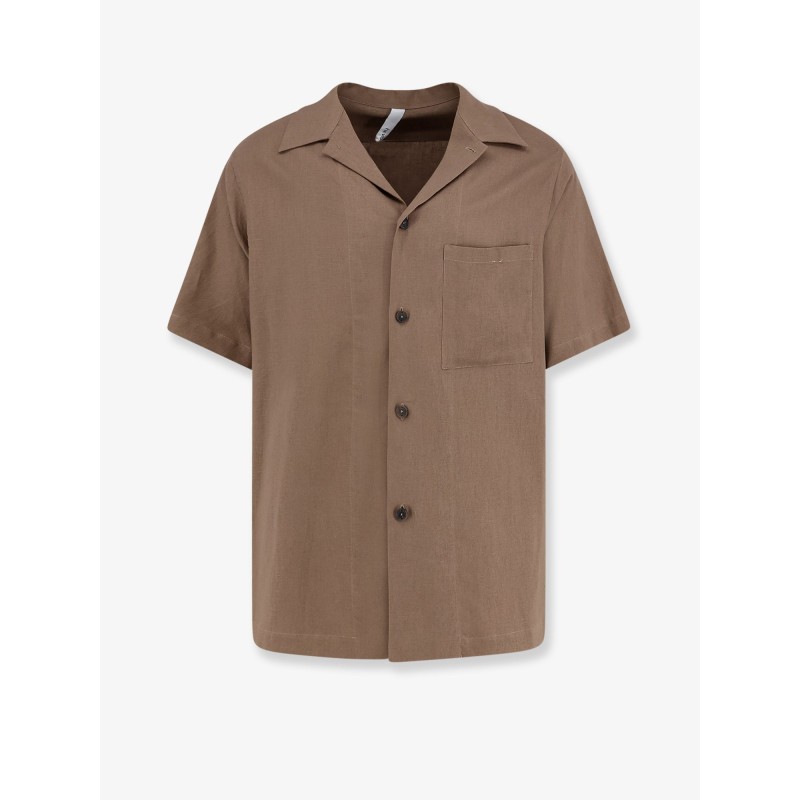 Novoli linen and viscose shirt