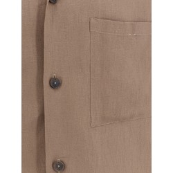 Novoli linen and viscose shirt