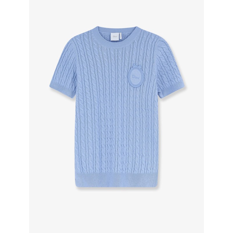 Cotton and wool blend Dior Médaillon sweater