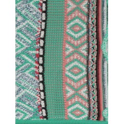 Multicolored cotton skirt