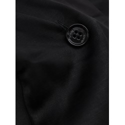 Cowl Neck viscose and linen shirt