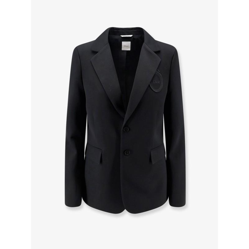 Virgin wool Médaillon blazer