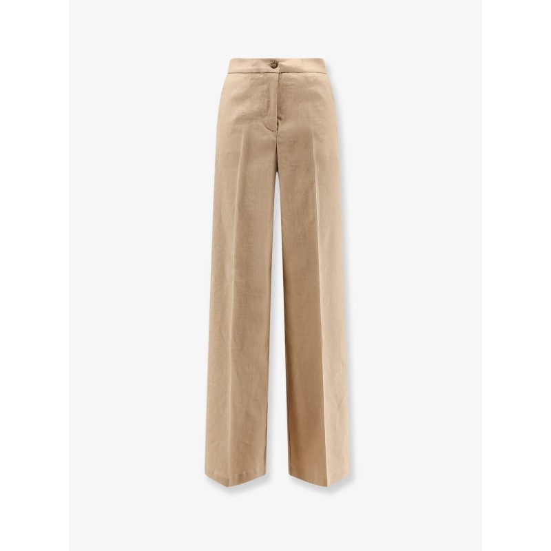 Jacopone linen and viscose trousers