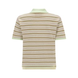 "LAYERED STRIPE RUGBY" POLO SHIRT