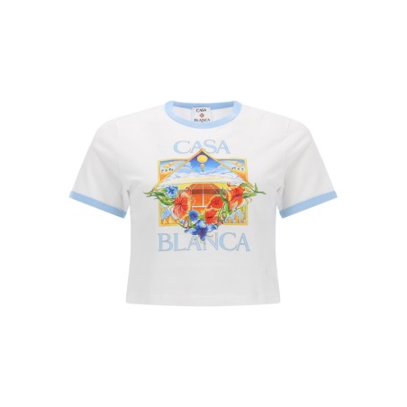 "TENNIS LANDSCAPE RINGER" T-SHIRT