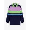 Multicolor stripes cotton sweatshirt