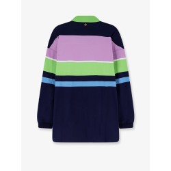 Multicolor stripes cotton sweatshirt