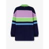 Multicolor stripes cotton sweatshirt