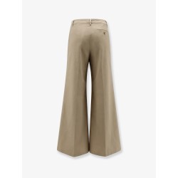 Stretch cotton trousers
