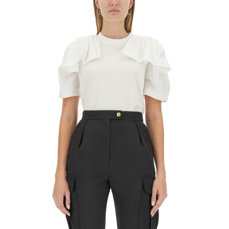 T-SHIRT WITH RUFFLES