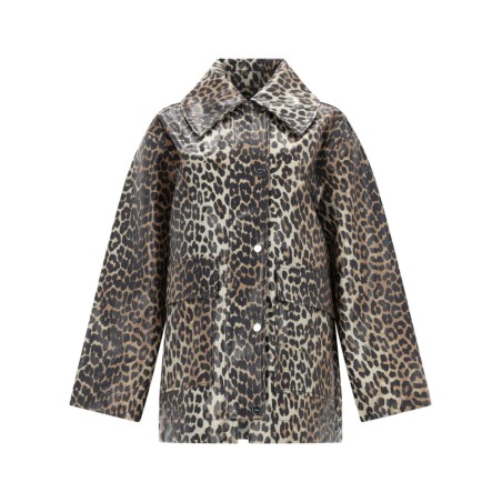 LAMINATED ANIMAL JACKET