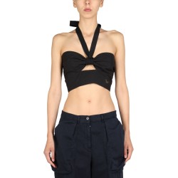 TOP WITH CROSSED STRAPS