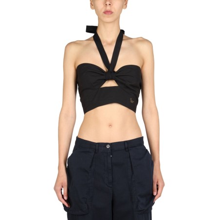 TOP WITH CROSSED STRAPS