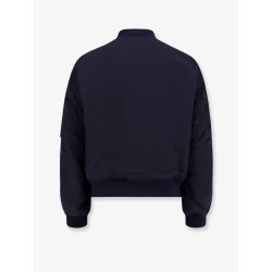 Cotton blend bomber jacket