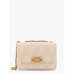 Valentino garavani quiltie 67 leather medium shoulder bag with chain