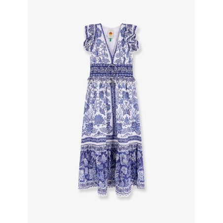 Shell Garden cotton long dress