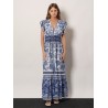 Shell Garden cotton long dress