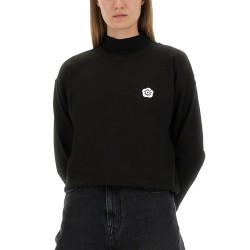 EMBROIDERED SWEATSHIRT "BOKE FLOWER 2.0"