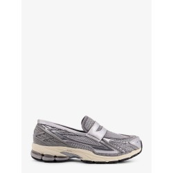 1906 mesh and leather loafers