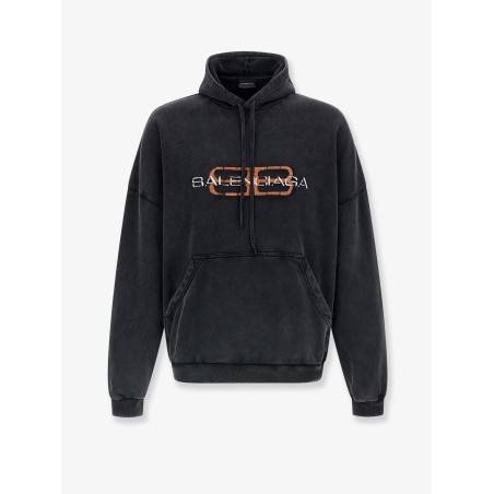 Cotton hooded sweatshirt