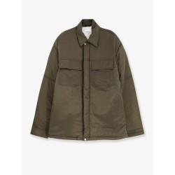 Padded Overshirt nylon jacket
