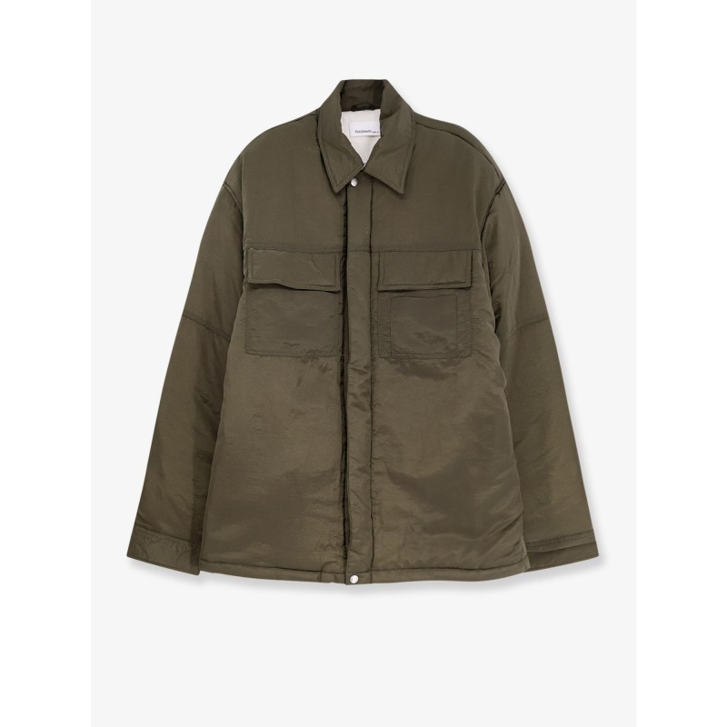 Padded Overshirt nylon jacket