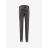 Mouliné wool trousers