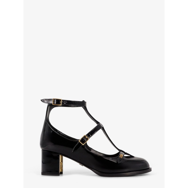 Aime Dior patent leather Mary Jane pumps