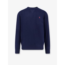Cotton blend sweatshirt with logo