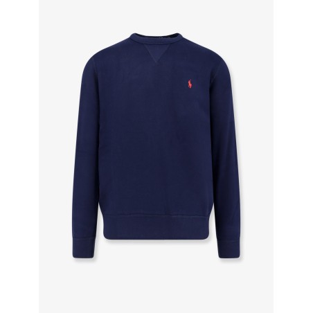 Cotton blend sweatshirt with logo